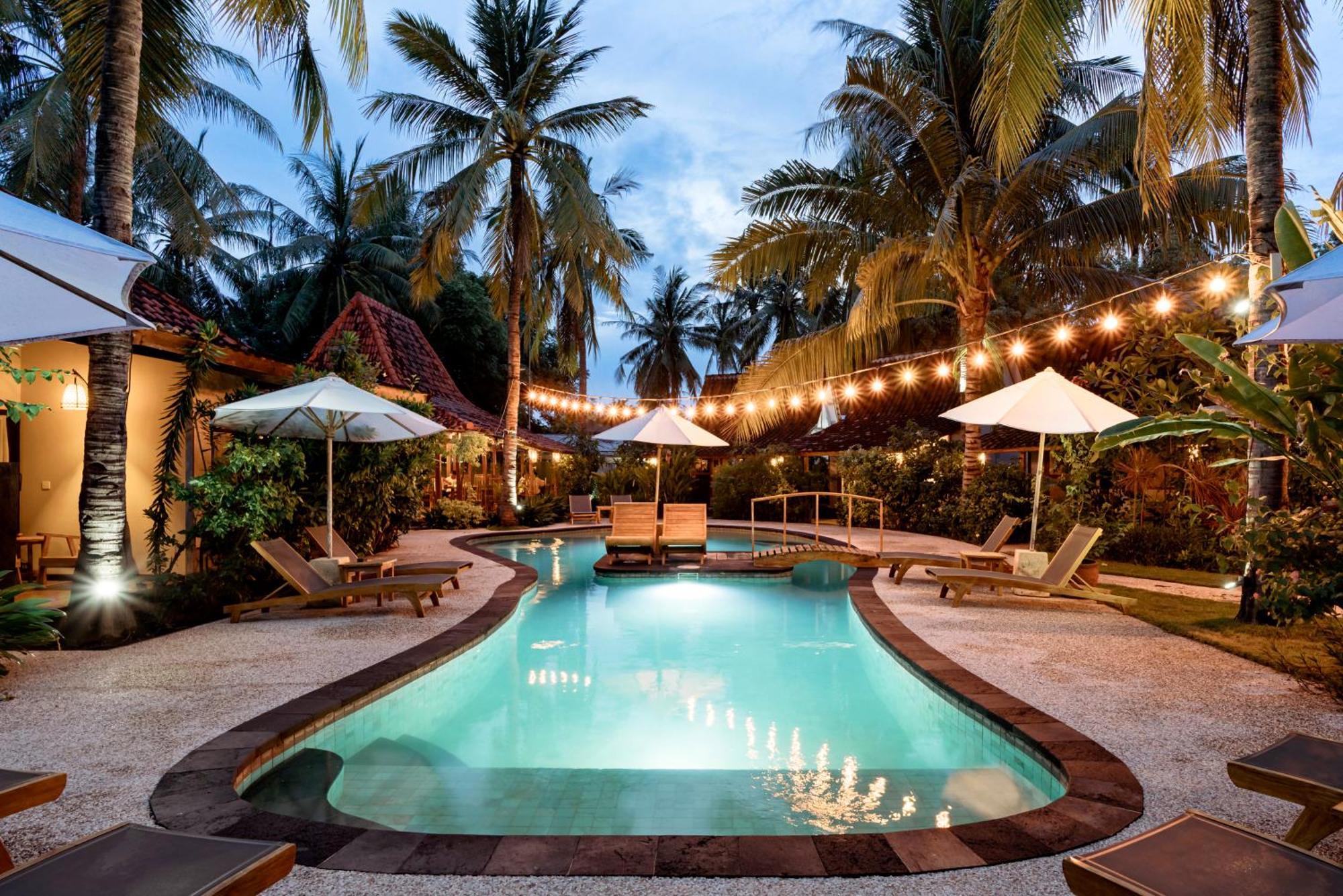 Coconut Garden Resort Джили Трауанган Екстериор снимка